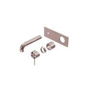 Mecca Wall Basin/Bath Mixer 230mm Trim Kits Only Brushed Bronze gallery detail image