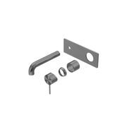 Mecca Wall Basin/Bath Mixer 120mm Trim Kits Only Gun Metal gallery detail image