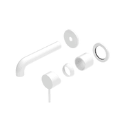Mecca Wall Basin/Bath Mixer Separate Back Plate 185mm Trim Kits Only Matte White gallery detail image