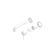 Mecca Wall Basin/Bath Mixer Separate Back Plate 260mm Trim Kits Only Matte White gallery detail image