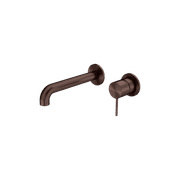 Mecca Wall Basin/Bath Mixer Separate Back Plate 185mm Rome Bronze gallery detail image