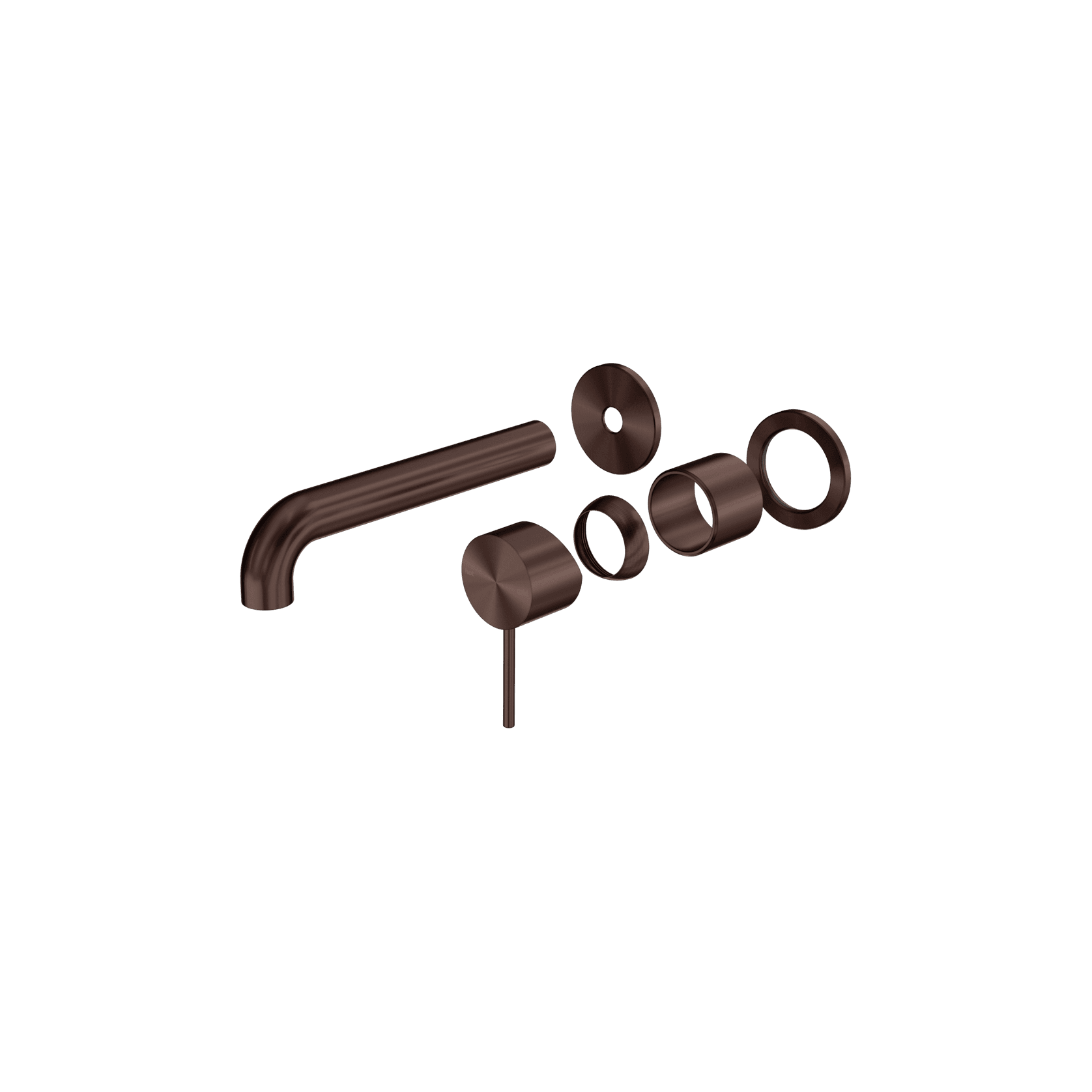 Mecca Wall Basin/Bath Mixer Separate Back Plate 185mm Trim Kit Only Rome Bronze gallery detail image