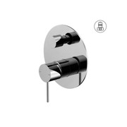 Mecca Shower Mixer With Divertor Chrome gallery detail image