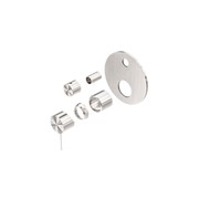Mecca Shower Mixer With Divertor Trim Kits Only Brushed Nickel gallery detail image