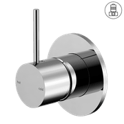 Mecca Shower Mixer Handle Up 80mm Plate Chrome gallery detail image