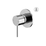 Mecca Shower Mixer 80mm Plate Chrome gallery detail image