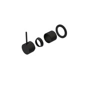 Mecca Shower Mixer 60mm Handle Up Plate Trim Kits Only Matte Black gallery detail image