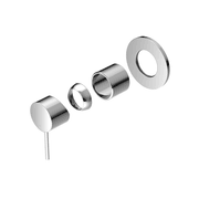 Mecca Shower Mixer 80mm Plate Trim Kits Only Chrome gallery detail image
