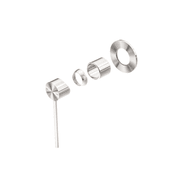 Mecca Care Shower Mixer Trim Kits Only Brushed Nickel gallery detail image