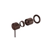 Mecca Shower Mixer 60mm Plate Trim Kit Only Rome Bronze gallery detail image