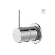 Mecca Shower Mixer 60mm Handle Up Plate Chrome gallery detail image
