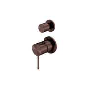 Mecca Shower Mixer With Diverter Separate Back Plate Rome Bronze gallery detail image