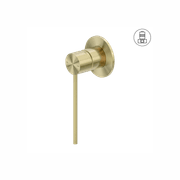 Mecca Care Shower Mixer Brushed Gold gallery detail image