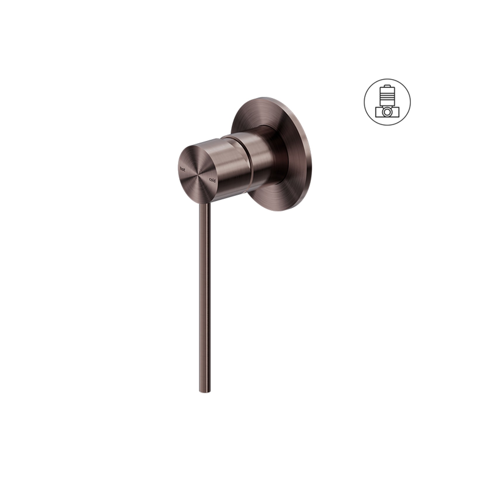 Mecca Care Shower Mixer Brushed Bronze gallery detail image