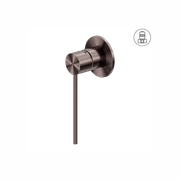 Mecca Care Shower Mixer Brushed Bronze gallery detail image