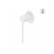 Mecca Care Shower Mixer Matte White gallery detail image