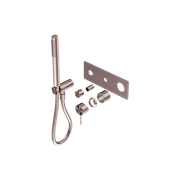 Mecca Shower Mixer Divertor System Trim Kits Only Brushed Bronze gallery detail image