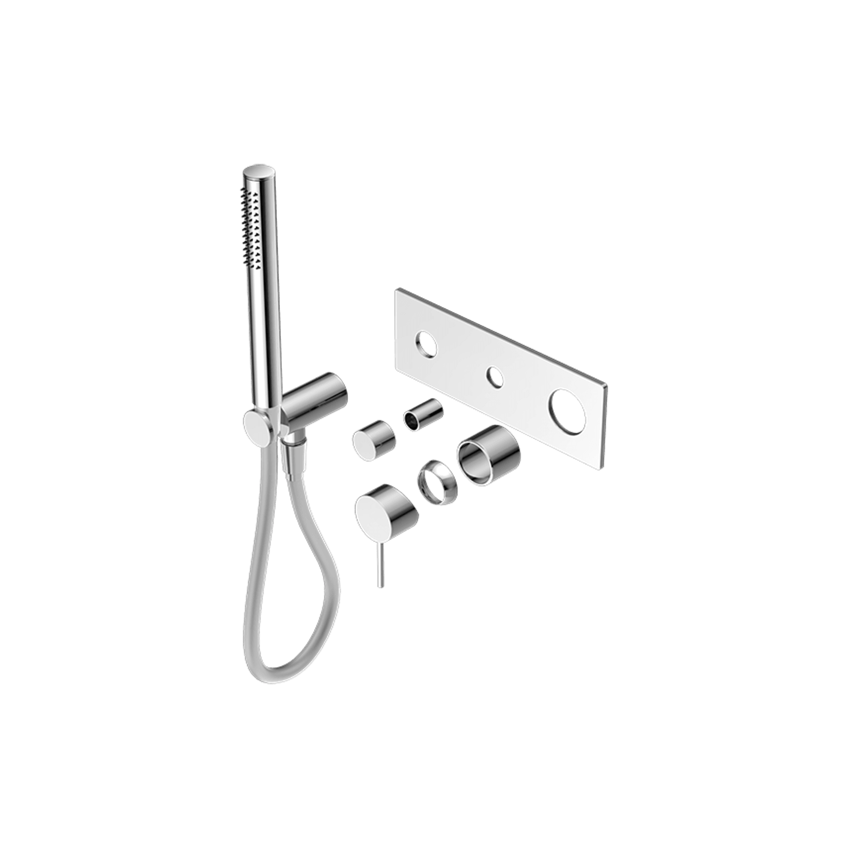 Mecca Shower Mixer Divertor System Trim Kits Only Chrome gallery detail image