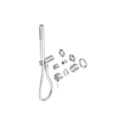 Mecca Shower Mixer Divertor System Separate Back Plate Trim Kits Only Brushed Nickel gallery detail image