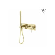 Mecca Shower Mixer Divertor System Brushed Gold gallery detail image