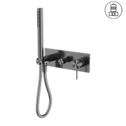 Mecca Shower Mixer Divertor System Gun Metal gallery detail image