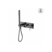 Mecca Shower Mixer Divertor System Gun Metal gallery detail image