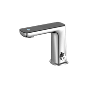 Claudia Sensor Mixer With Black Top Display Chrome gallery detail image