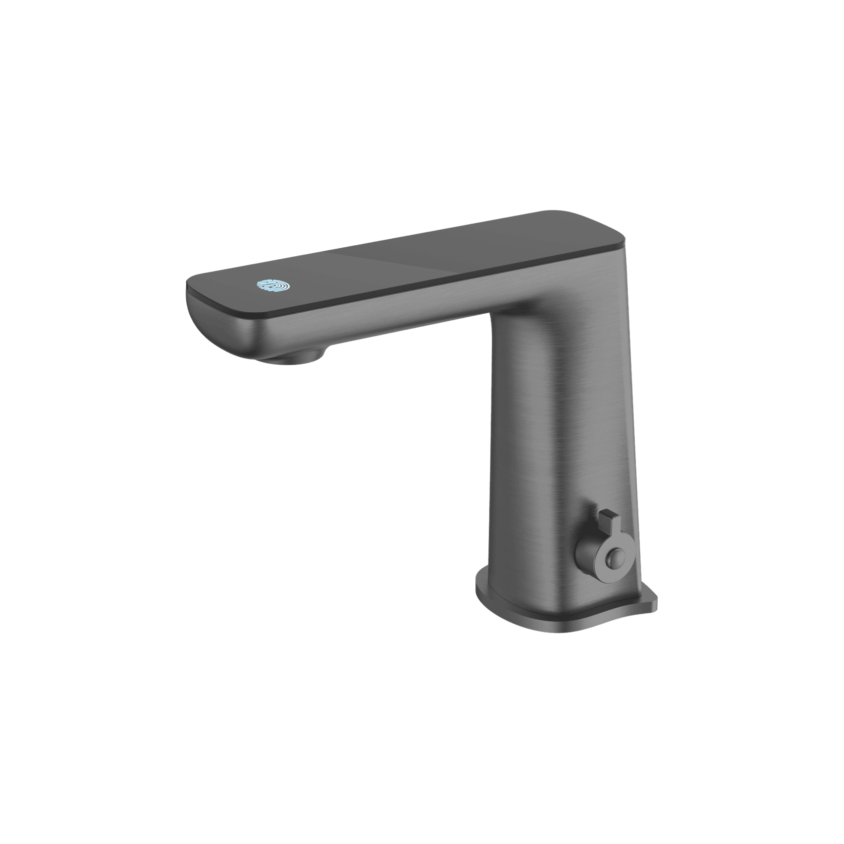 Claudia Sensor Mixer With Black Top Display Gun Metal gallery detail image