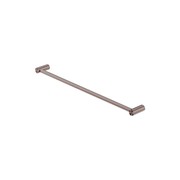 New Mecca Single Towel Rail 800mm Brushed Bronze gallery detail image