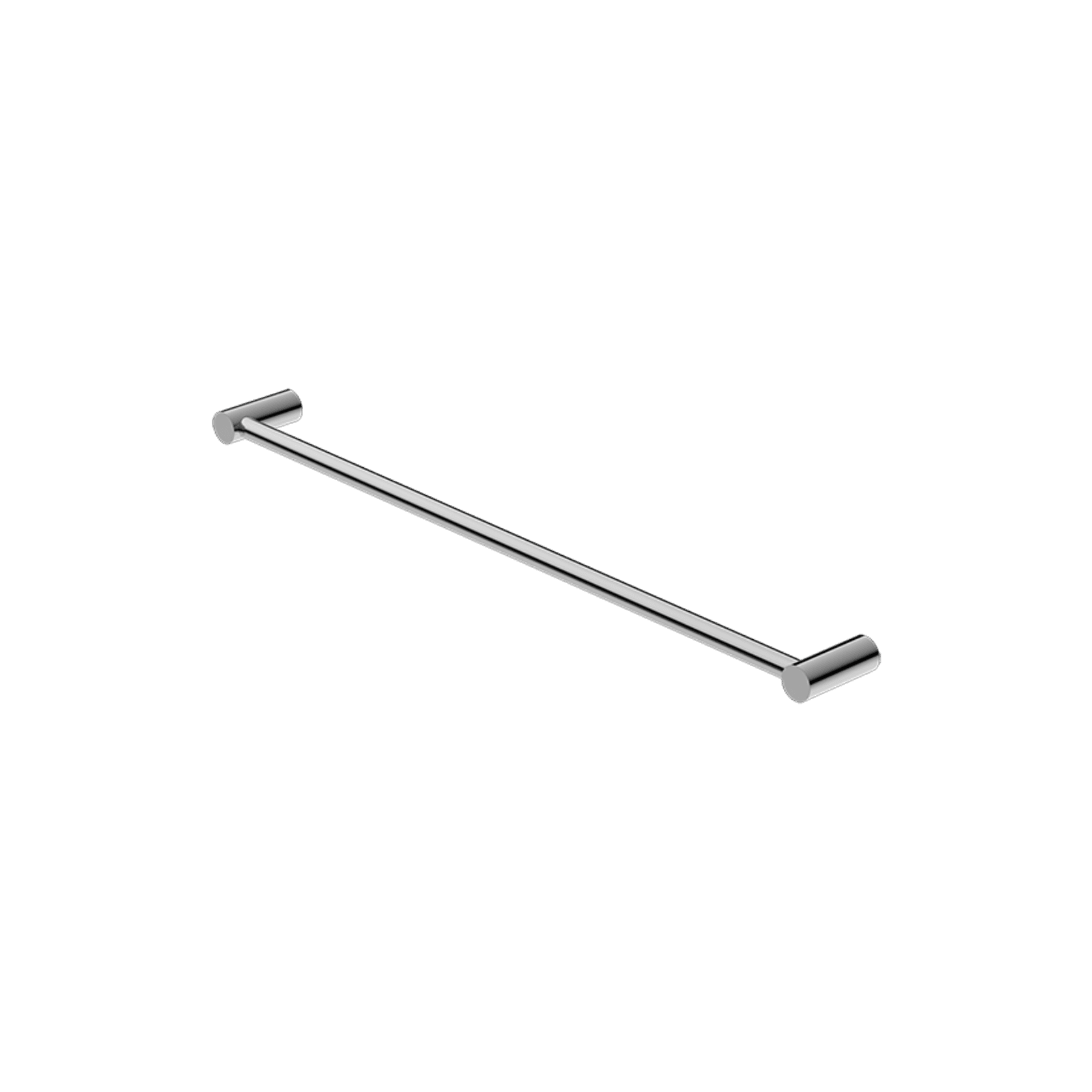 New Mecca Single Towel Rail 600mm Chrome gallery detail image