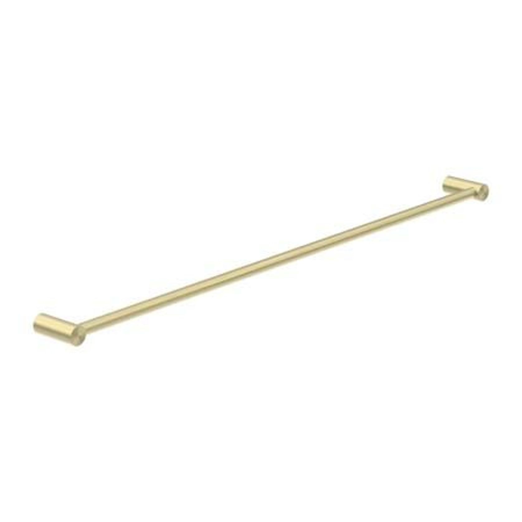 New Mecca Single Towel Rail 800mm Brushed Gold gallery detail image