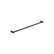 New Mecca Single Towel Rail 800mm Matte Black gallery detail image