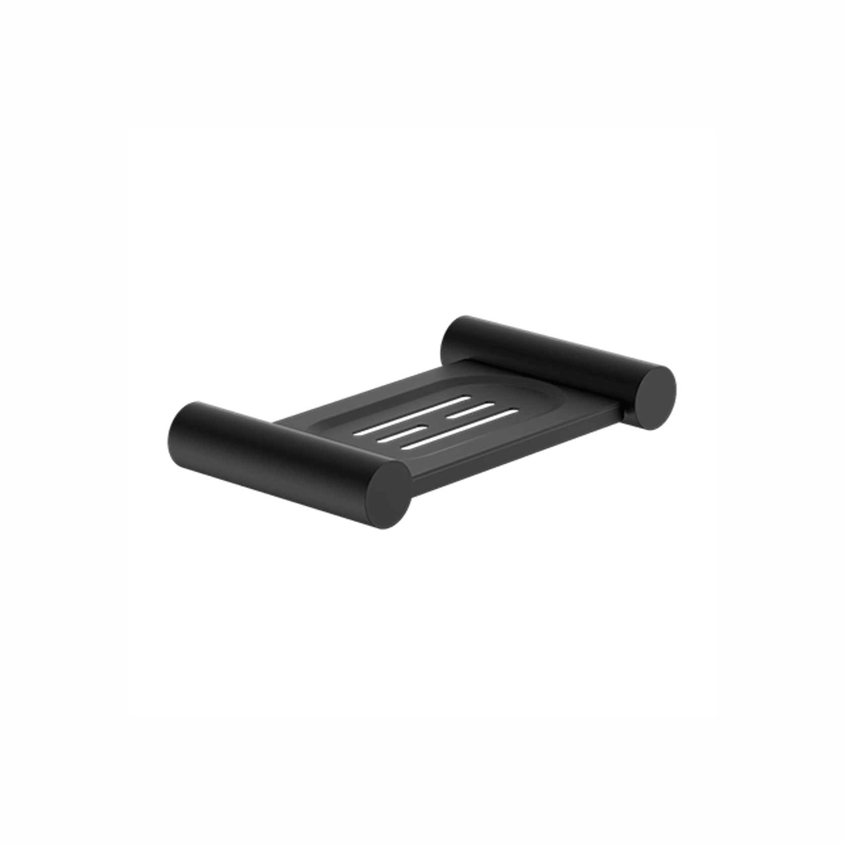 New Mecca Soap Dish Holder Matte Black gallery detail image