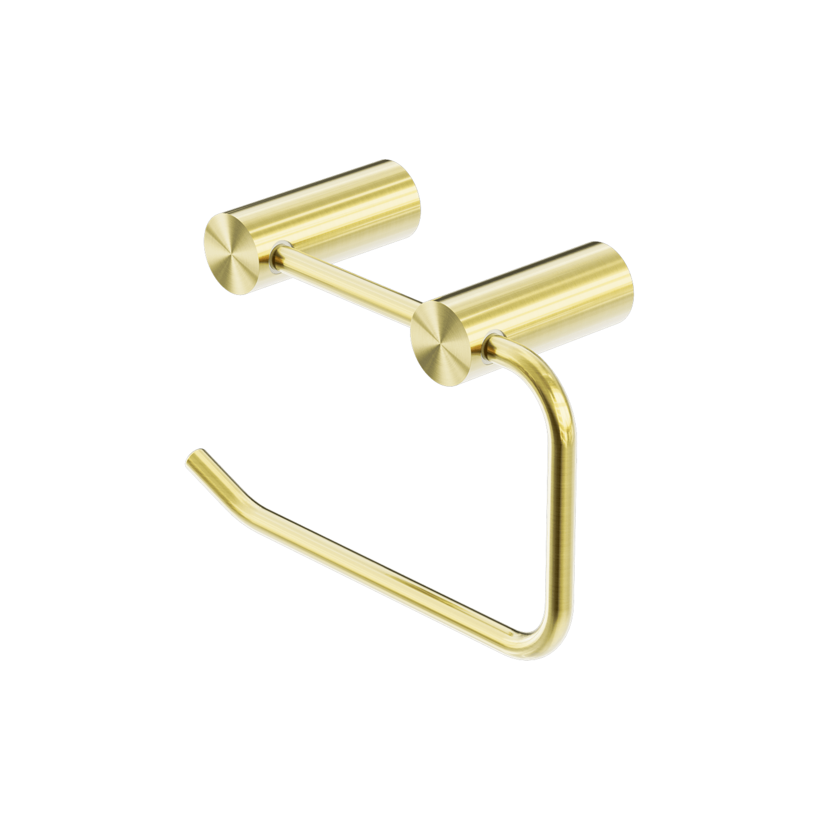 New Mecca Toilet Roll Holder Brushed Gold gallery detail image