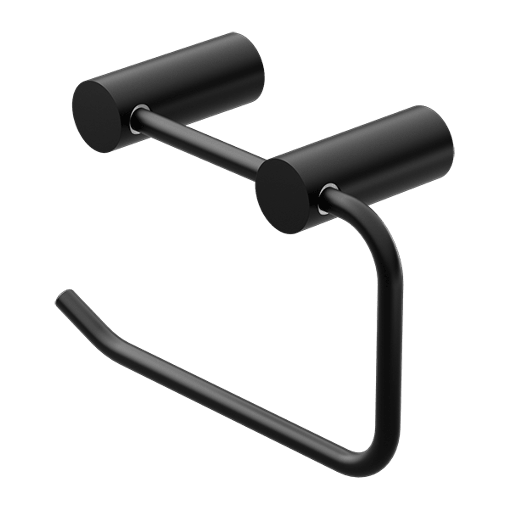 New Mecca Toilet Roll Holder Matte Black gallery detail image