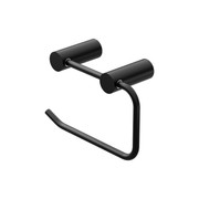 New Mecca Toilet Roll Holder Matte Black gallery detail image