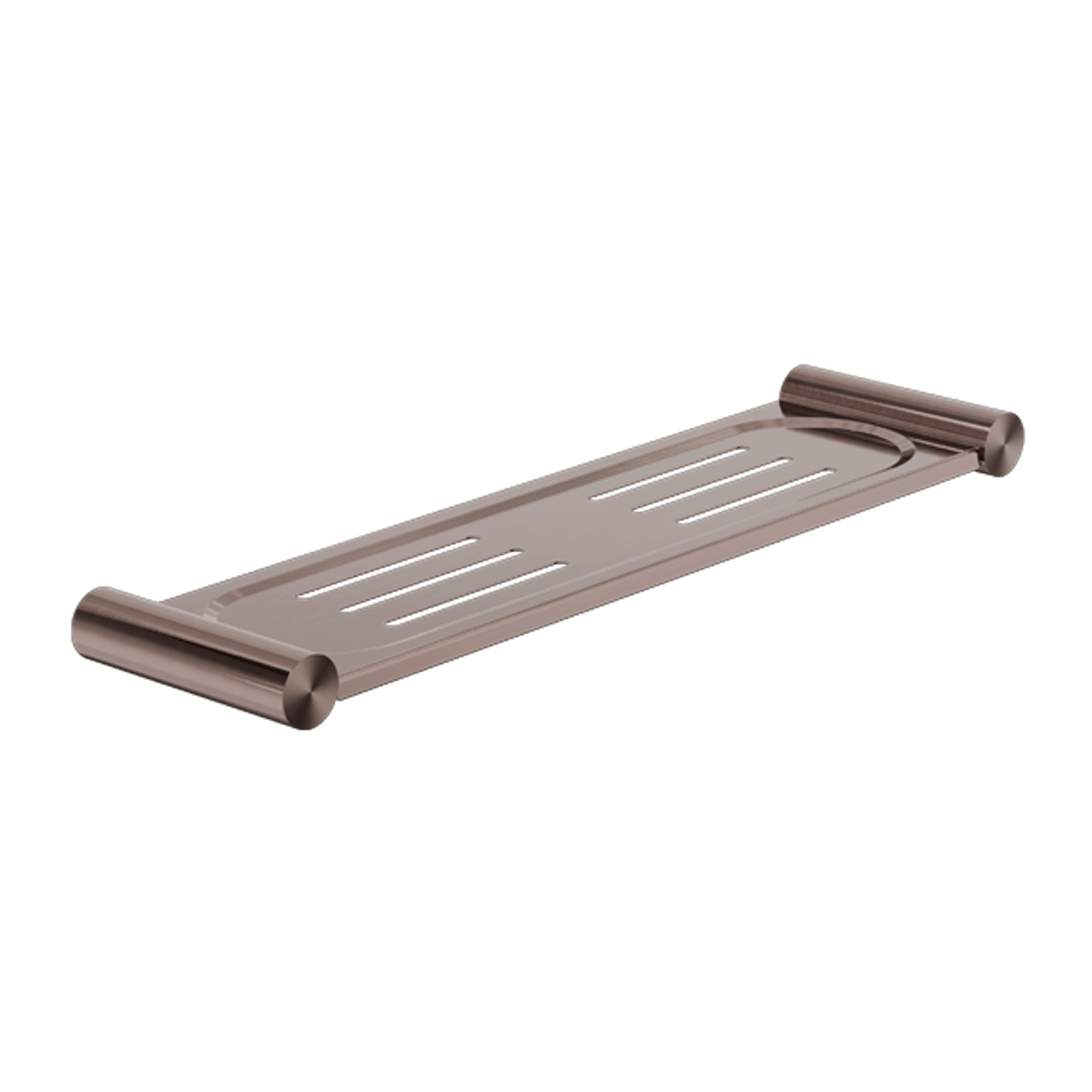 New Mecca Metal Shower Shelf Brushed Bronze gallery detail image