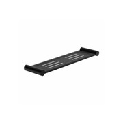 New Mecca Metal Shower Shelf Matte Black gallery detail image