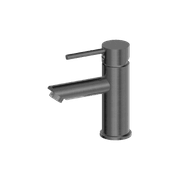 Dolce Basin Mixer Straight Spout Gun Metal gallery detail image