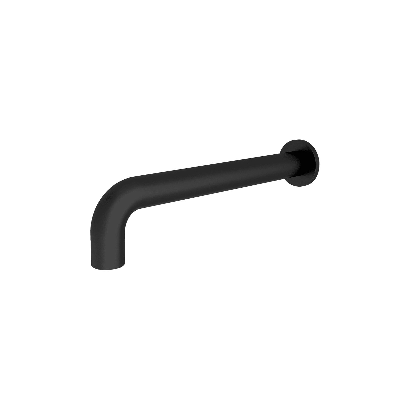 Dolce Basin/Bath Spout Only 215mm Matte Black gallery detail image
