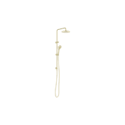 Round Twin Shower With Air Shower I Brushed Gold gallery detail image