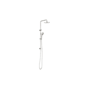 Round Twin Shower With Air Shower I Brushed Nickel gallery detail image