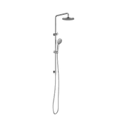 Round Twin Shower With Air Shower I Chrome gallery detail image