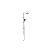 Round Twin Shower With Air Shower II Chrome gallery detail image