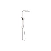 Bianca Twin Shower | Brushed Nickel gallery detail image