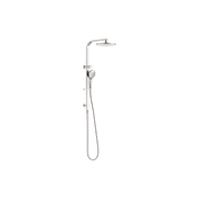 Bianca Twin Shower | Brushed Nickel gallery detail image