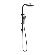 Bianca Twin Shower | Matte Black gallery detail image