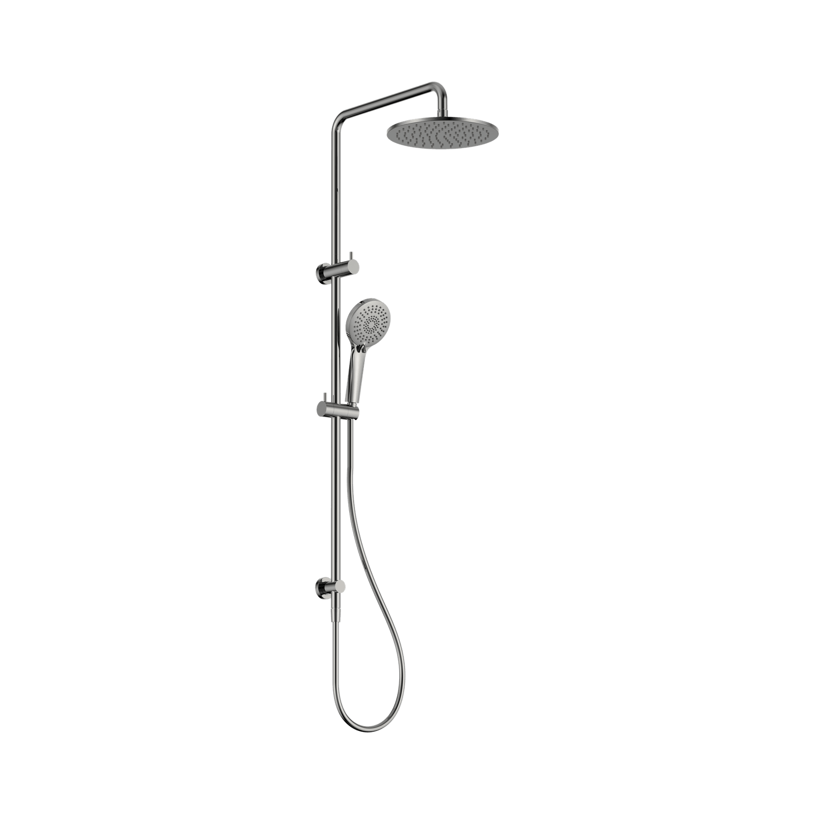 Round Twin Shower Chrome gallery detail image