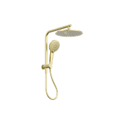 Mecca 2 In 1 Twin Shower Brushed Gold gallery detail image