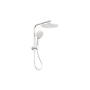 Mecca 2 In 1 Twin Shower Brushed Nickel gallery detail image